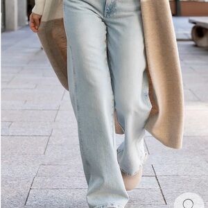 Baltic Born Light Blue Flare Jeans